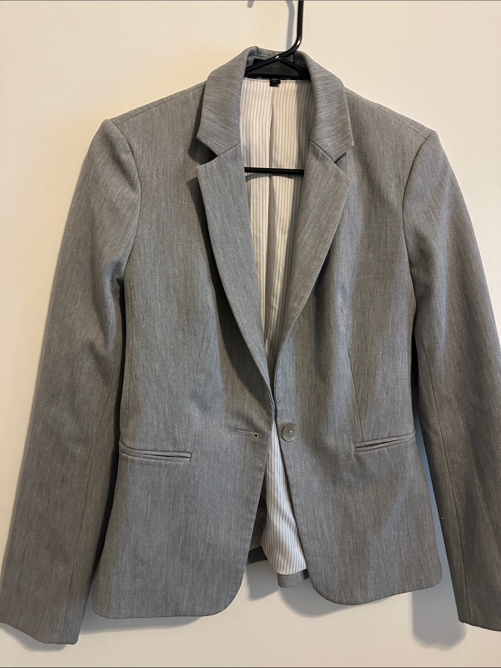Express Gray Women's Tailored Blazer